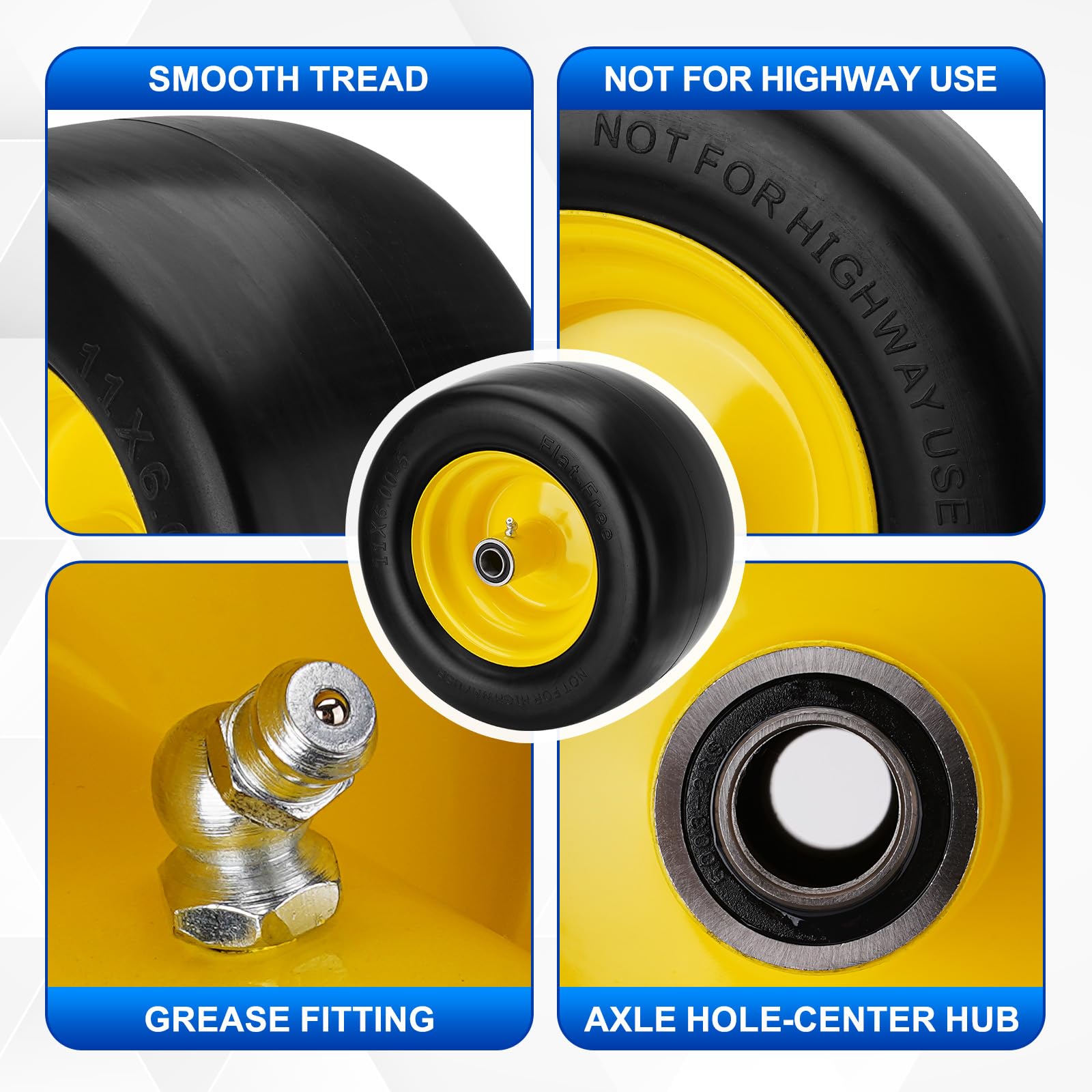 Autobaba universal spacer kit compatible with many mowers.
