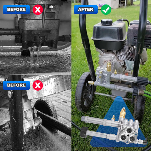AUTOBABA unloader valve and chemical injector area for versatile cleaning