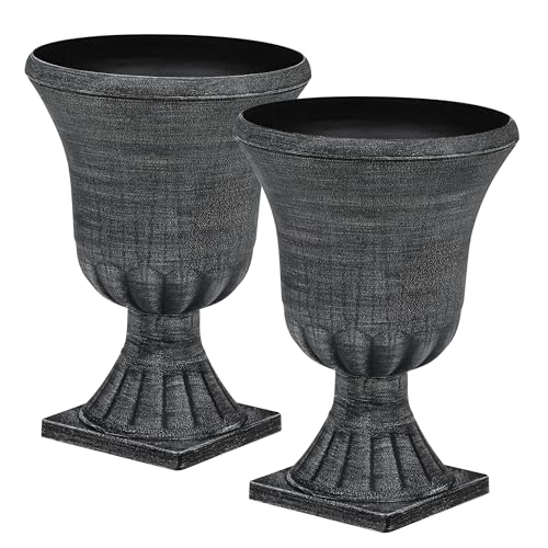 Autodaya 22\" urn planter gift-ready packaging; ready for gifting to garden lovers.