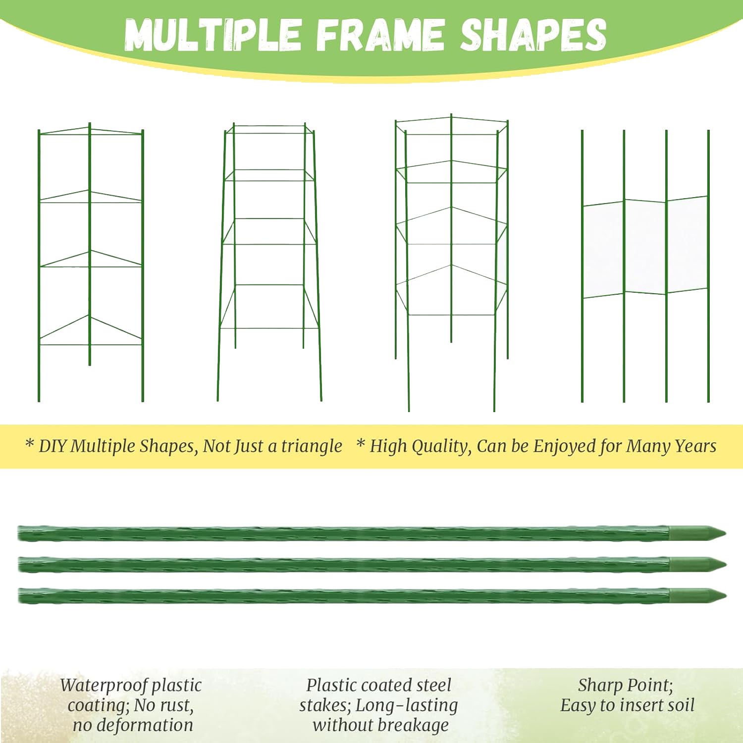 AUTOHAOL solid steel cages with plastic-wrapped tips for easy insertion