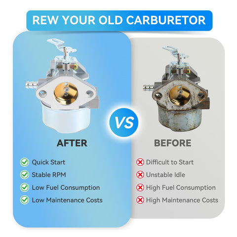AUTOKAY 640349 carburetor fitted to Tecumseh HMSK engine.