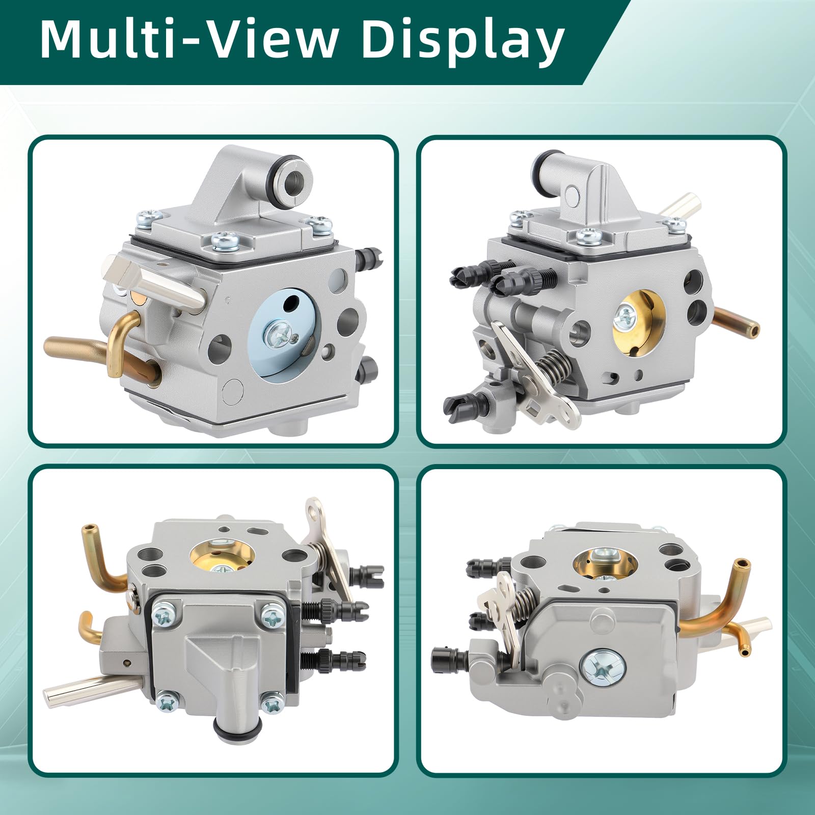 AUTOKAY carburetor close-up shows precise seals for stable fuel delivery