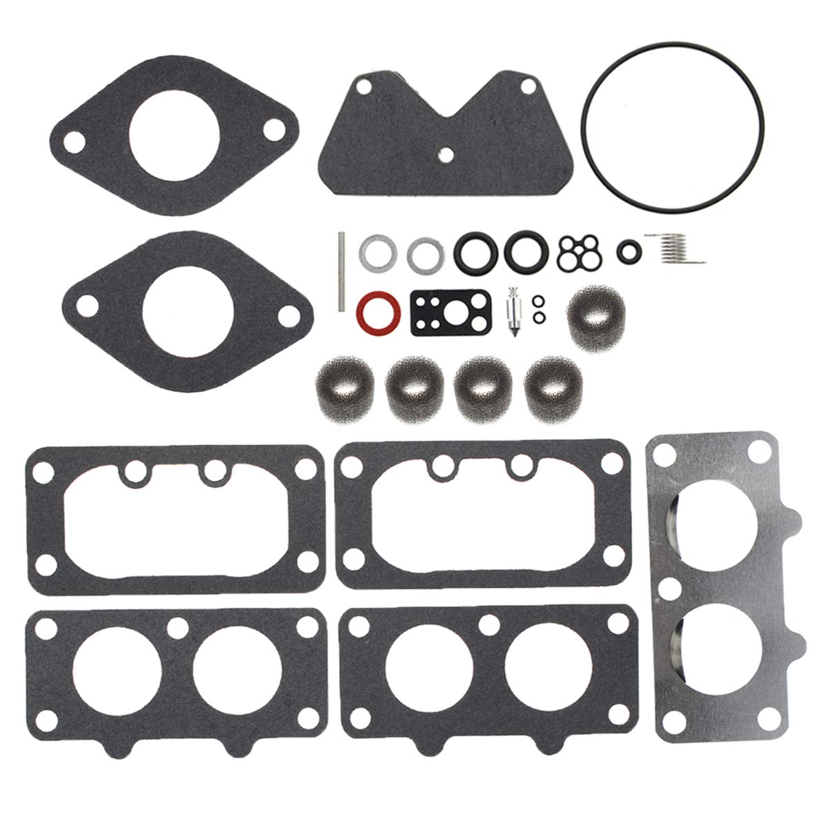 AUTOKAY gasket set for carburetor overhaul ensures reliable sealing.