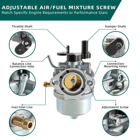 AUTOKAY carburetor fuel line connectors ensure secure connections