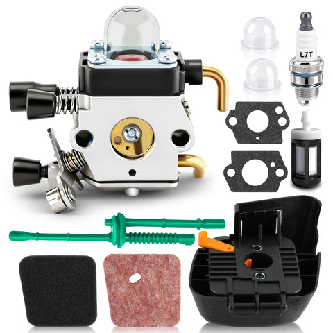 AUTOKAY FS55 carburetor package for STIHL trimmers; complete replacement kit.