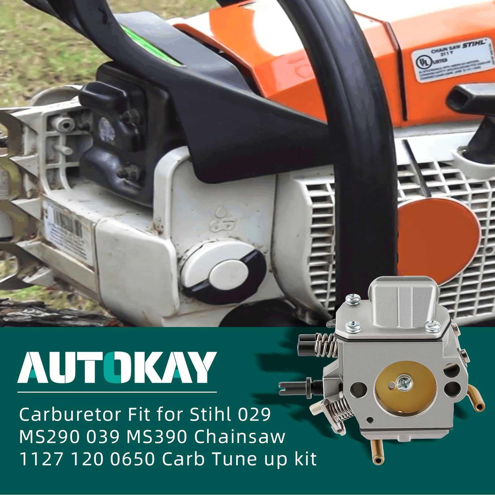 AUTOKAY fuel line ensures consistent fuel delivery during operation.