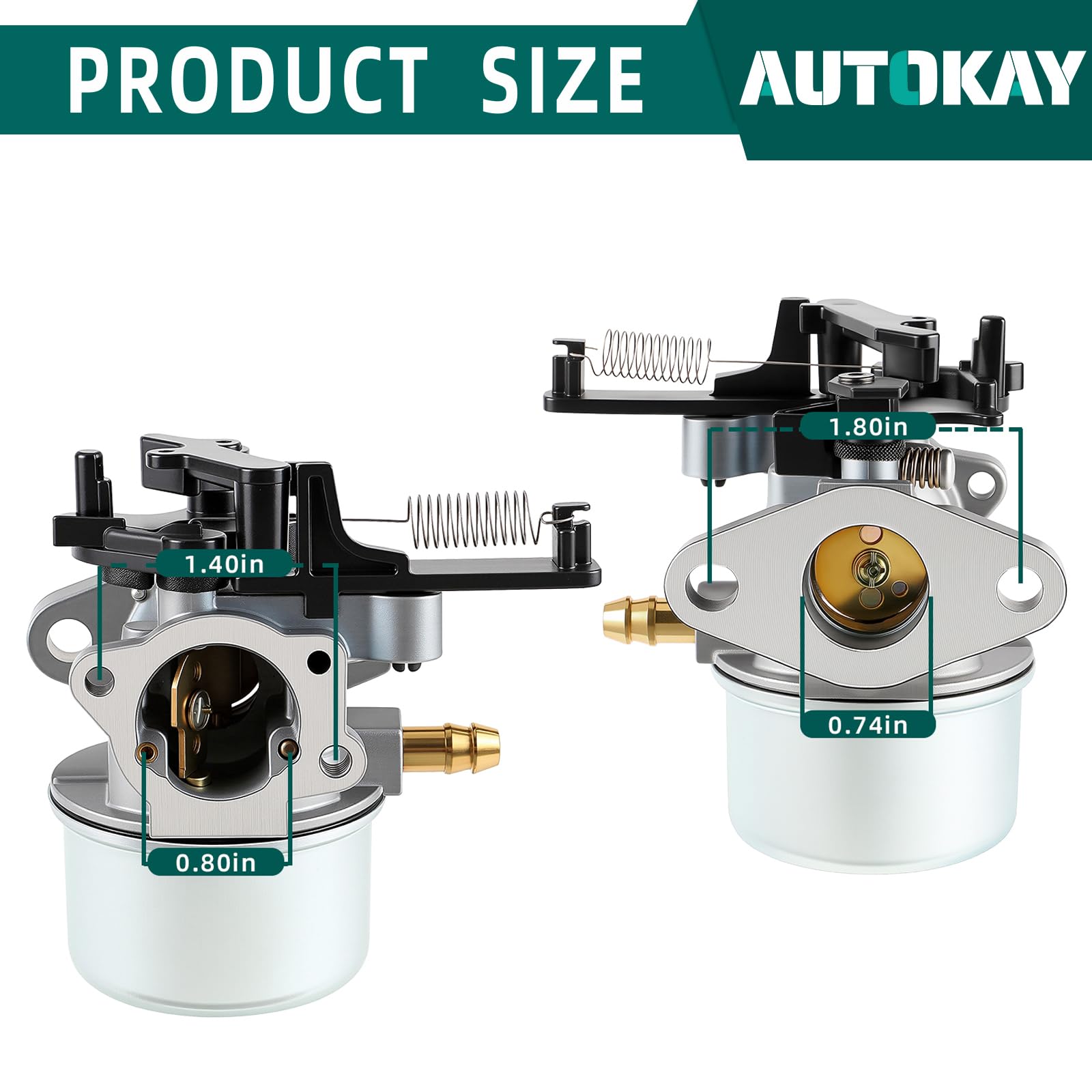 AUTOKAY O-ring seals prevent leaks during operation.