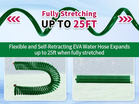 AUTOMAN 7-pattern sprayer - versatile nozzle for watering and cleaning tasks.