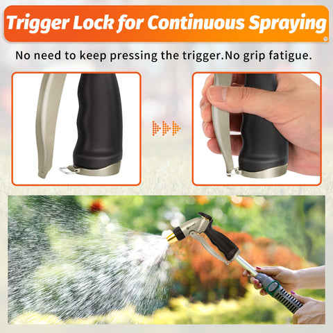AUTOMAN ergonomic lever and locking bar reduce hand fatigue.
