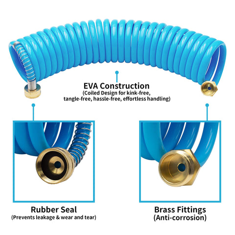 AUTOMAN EVA recoil coil displays compact storage after use.