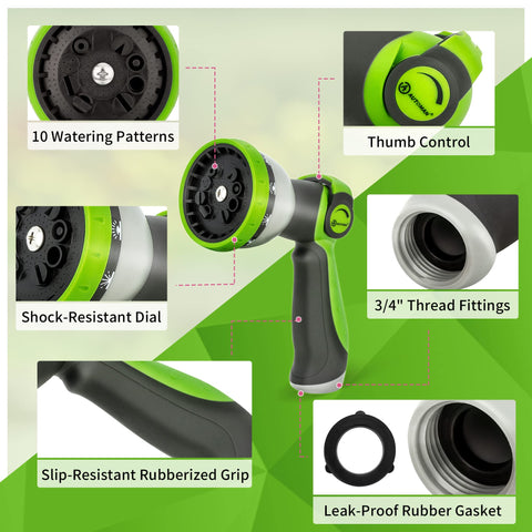 AUTOMAN leak-free seal ensures secure connection on standard hoses