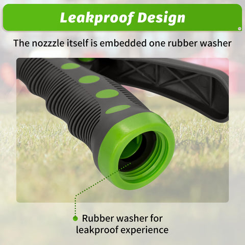 AUTOMAN locking bar keeps water flowing without continuous squeezing.