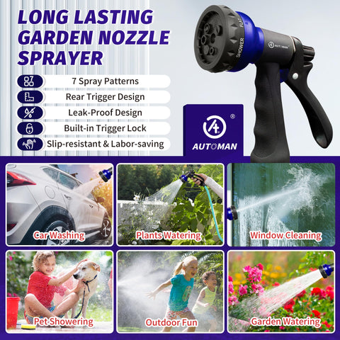 Gentle shower setting for pet washing and delicate plants