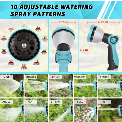 AUTOMAN garden nozzle suitable for watering, cleaning, car washing, and more.