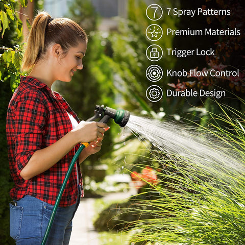 AUTOMAN nozzle ideal for lawn and garden watering tasks