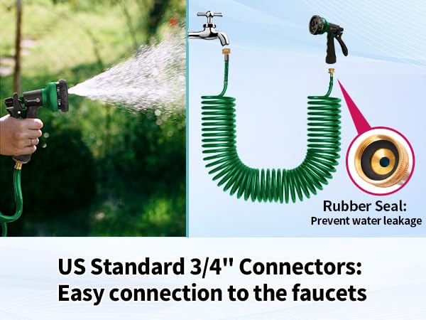 AUTOMAN lightweight EVA material - flexible, easy to maneuver around plants.
