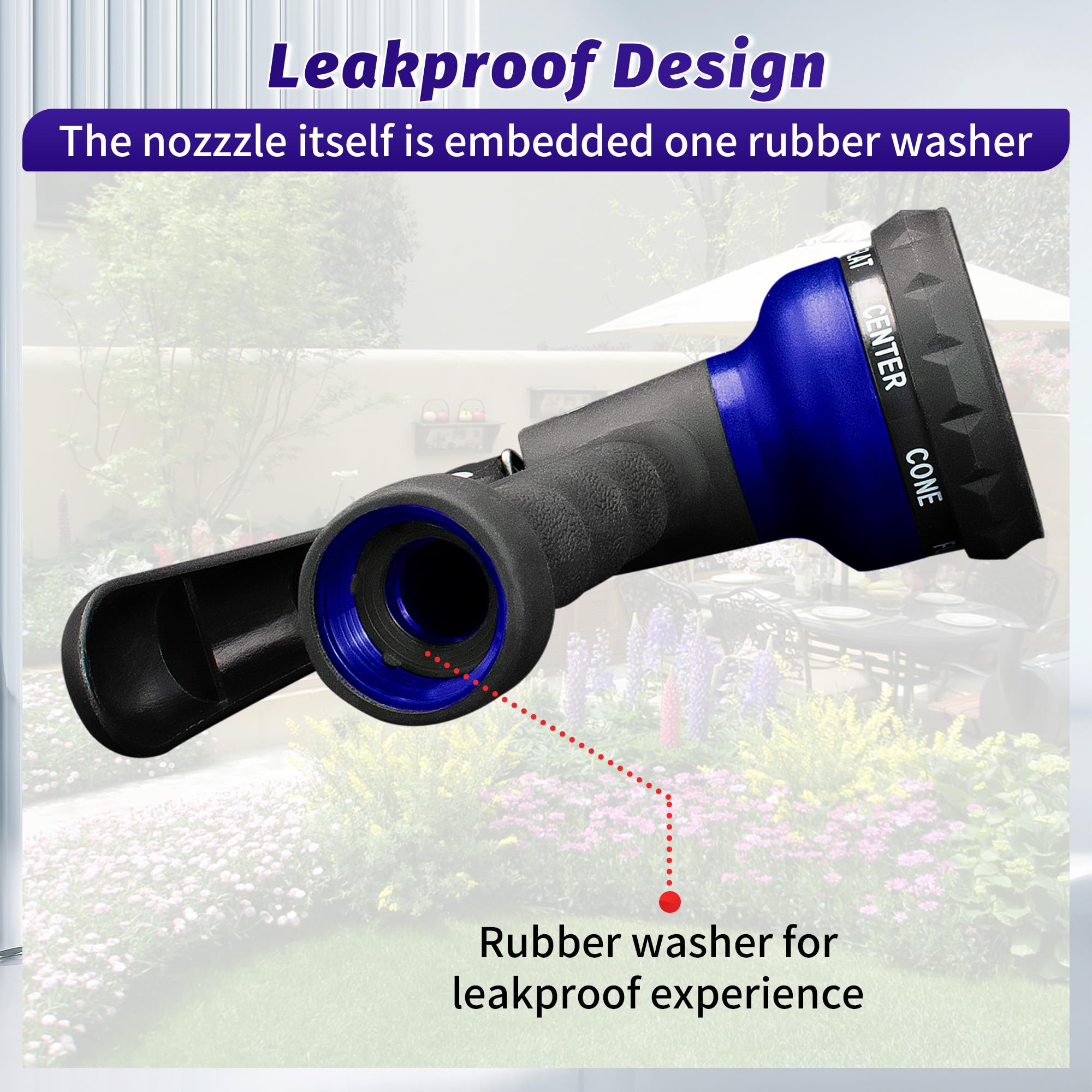 AUTOMAN lock bar enables hands-free operation for extended tasks.