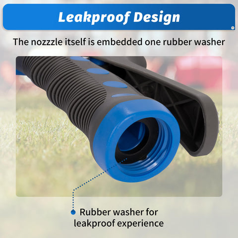 AUTOMAN multi-pattern watering nozzle suitable for garden, lawn, and cleaning tasks.