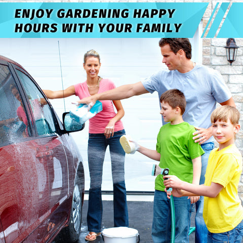 AUTOMAN multi-purpose nozzle for watering, cleaning, and more