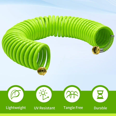 AUTOMAN Recoil retractable coil design saves space in storage