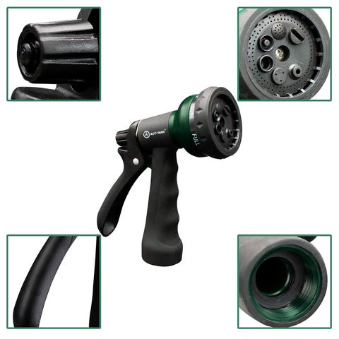 AUTOMAN Slip-resistant grip ensures comfortable use during extended watering sessions.