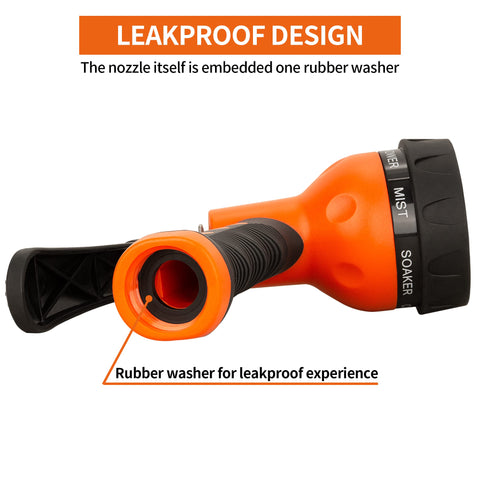 AUTOMAN fits standard 3/4 inch hoses for universal compatibility.
