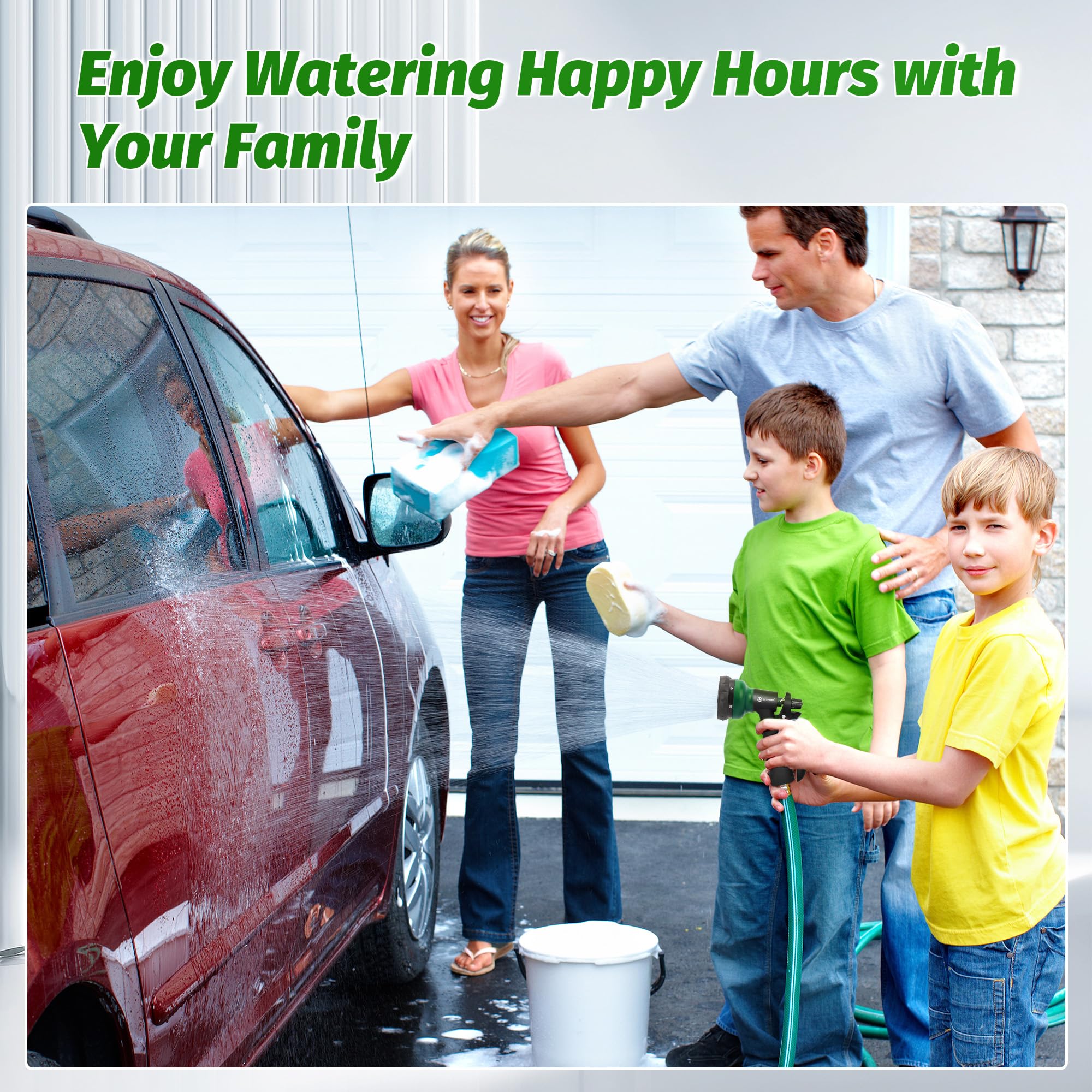 Versatile use for plants, cars, windows, pets, and more.