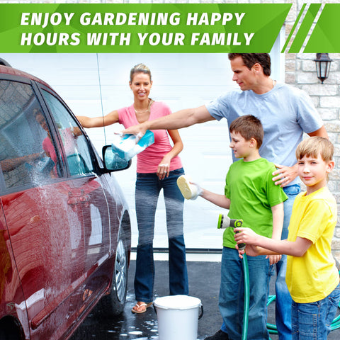 AUTOMAN nozzle is ideal for watering, car washing, windows, and pets.
