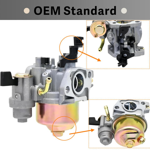 Automost carburetor for Predator 212cc engines improves throttle response and reliability.
