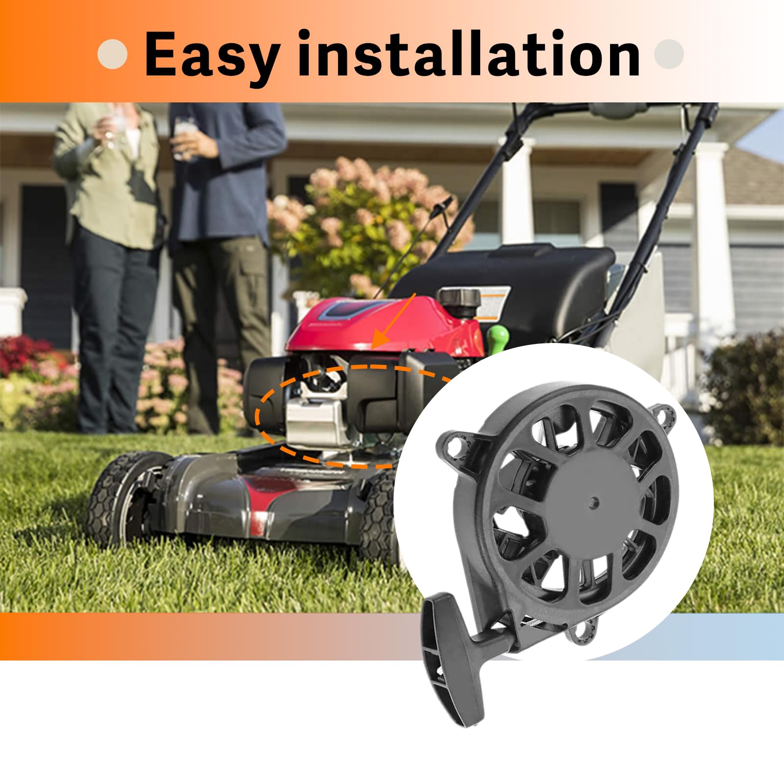 Automost HRN216/HRX217 compatible starter for lawn mowers and reliable starts.