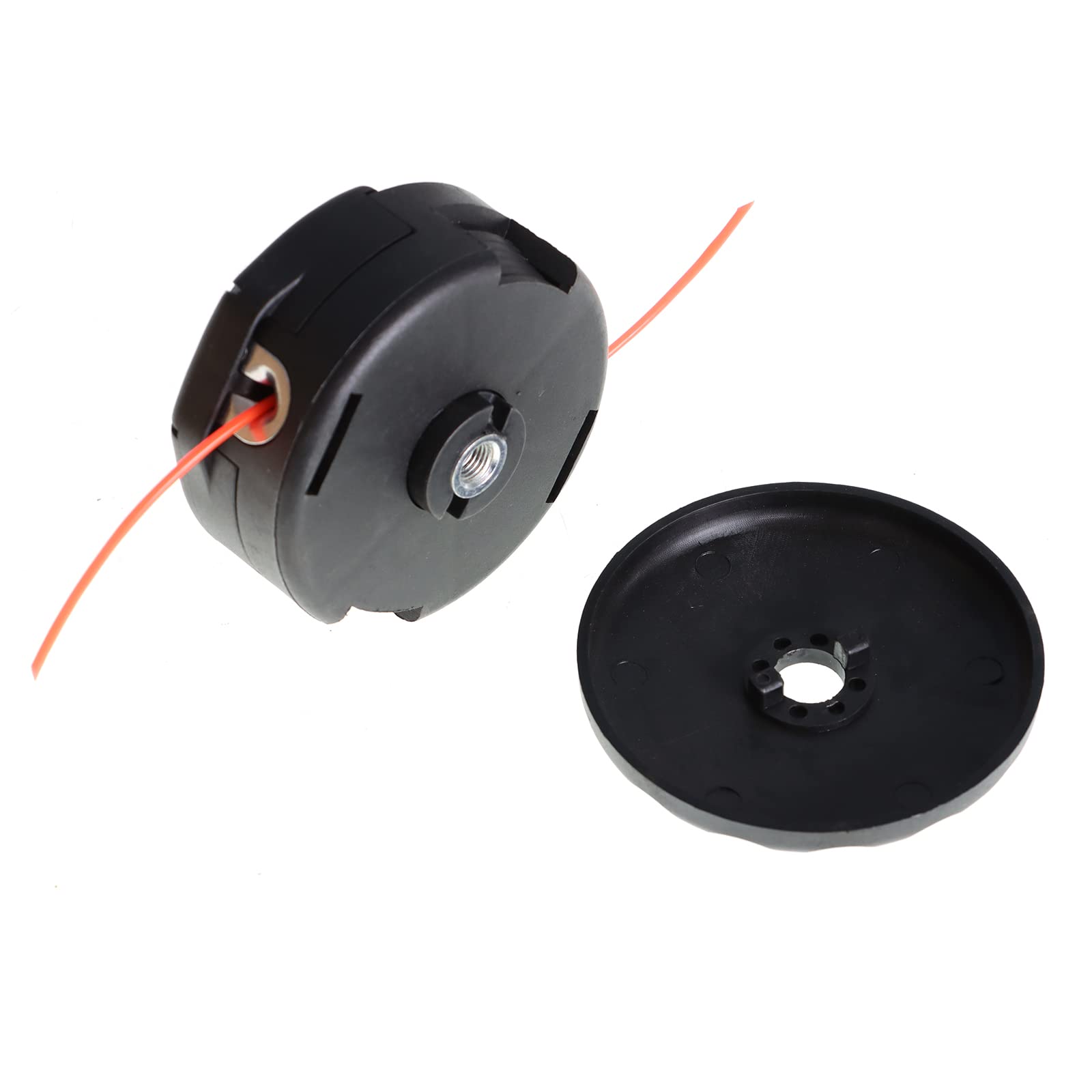 Autoparts 3-pack trimmer heads package includes three easy-to-install units