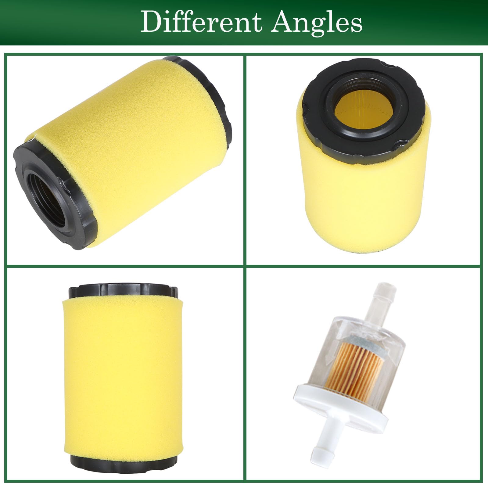 Autoparts fuel filter included to protect Briggs Stratton carburetors