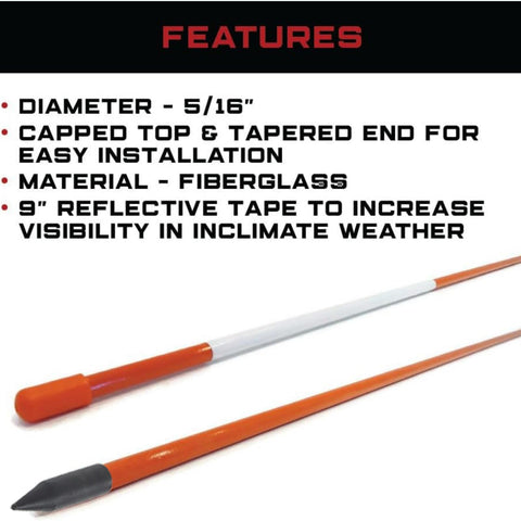Autoparts 9-inch reflective tape enhances 360-degree visibility under headlights