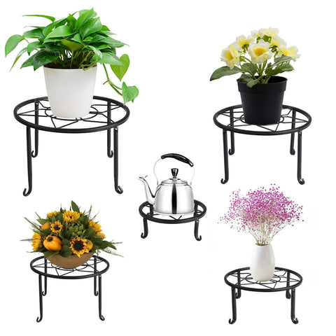 Autopromake 11-inch diameter stand provides sturdy support for bigger pots.