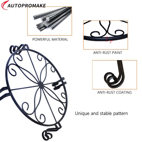 Autopromake heavy-duty stand ready to use with no assembly.