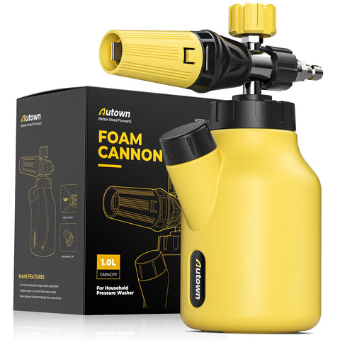 AUTOWN Foam Cannon ideal for cars, bikes, and driveways