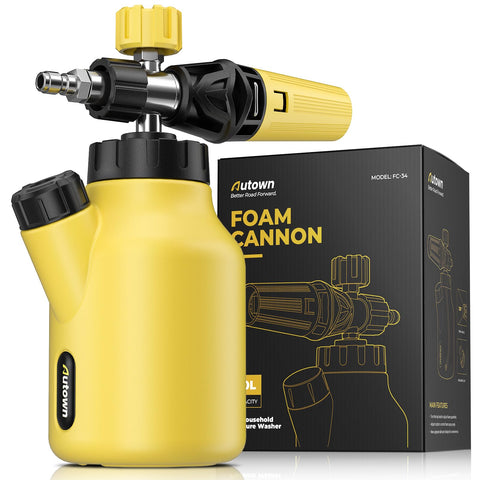 AUTOWN Foam Cannon wide neck cap improves filling stability during washing