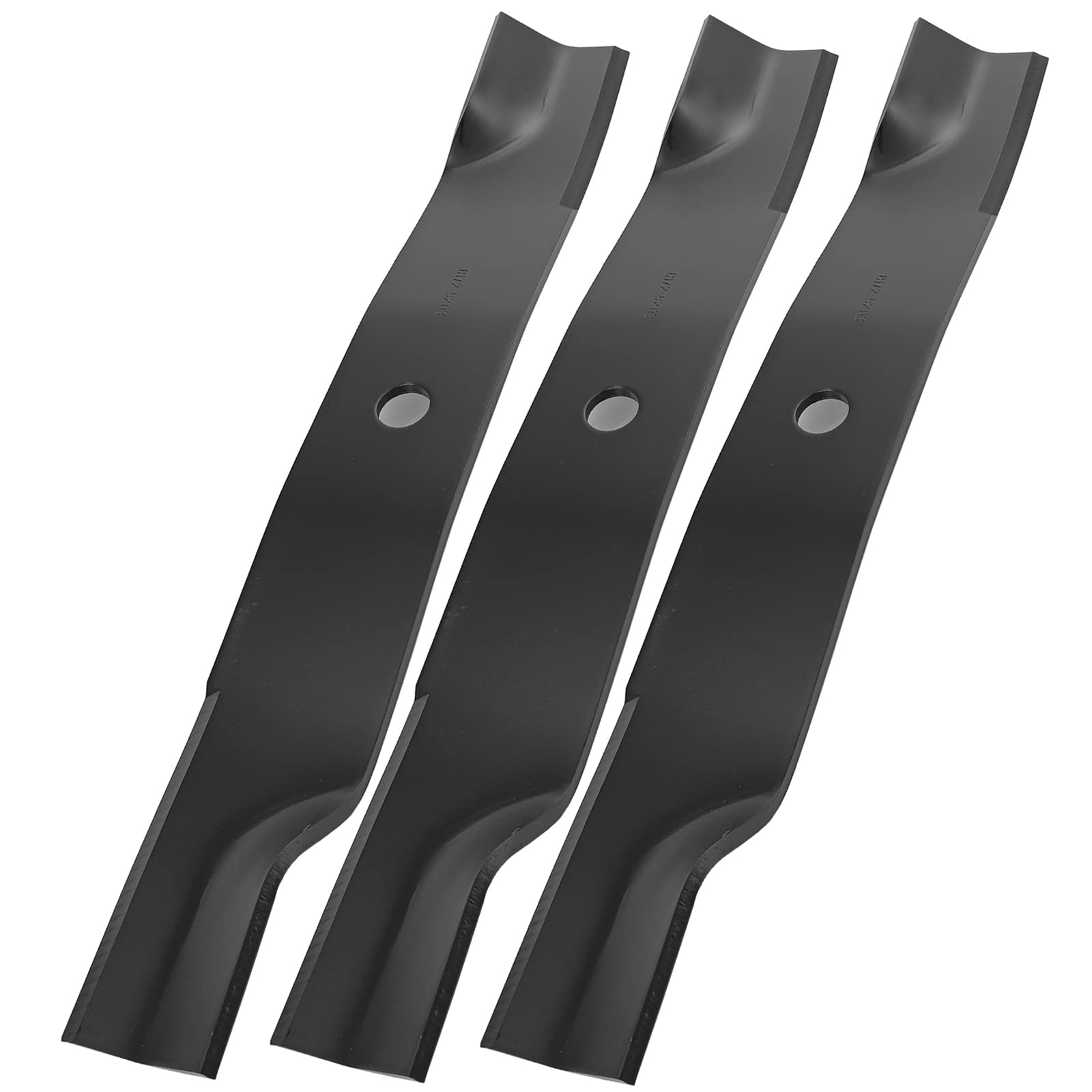 Autsurles 3-pack Hi Lift blades for John Deere 60-inch deck, clean and even cuts