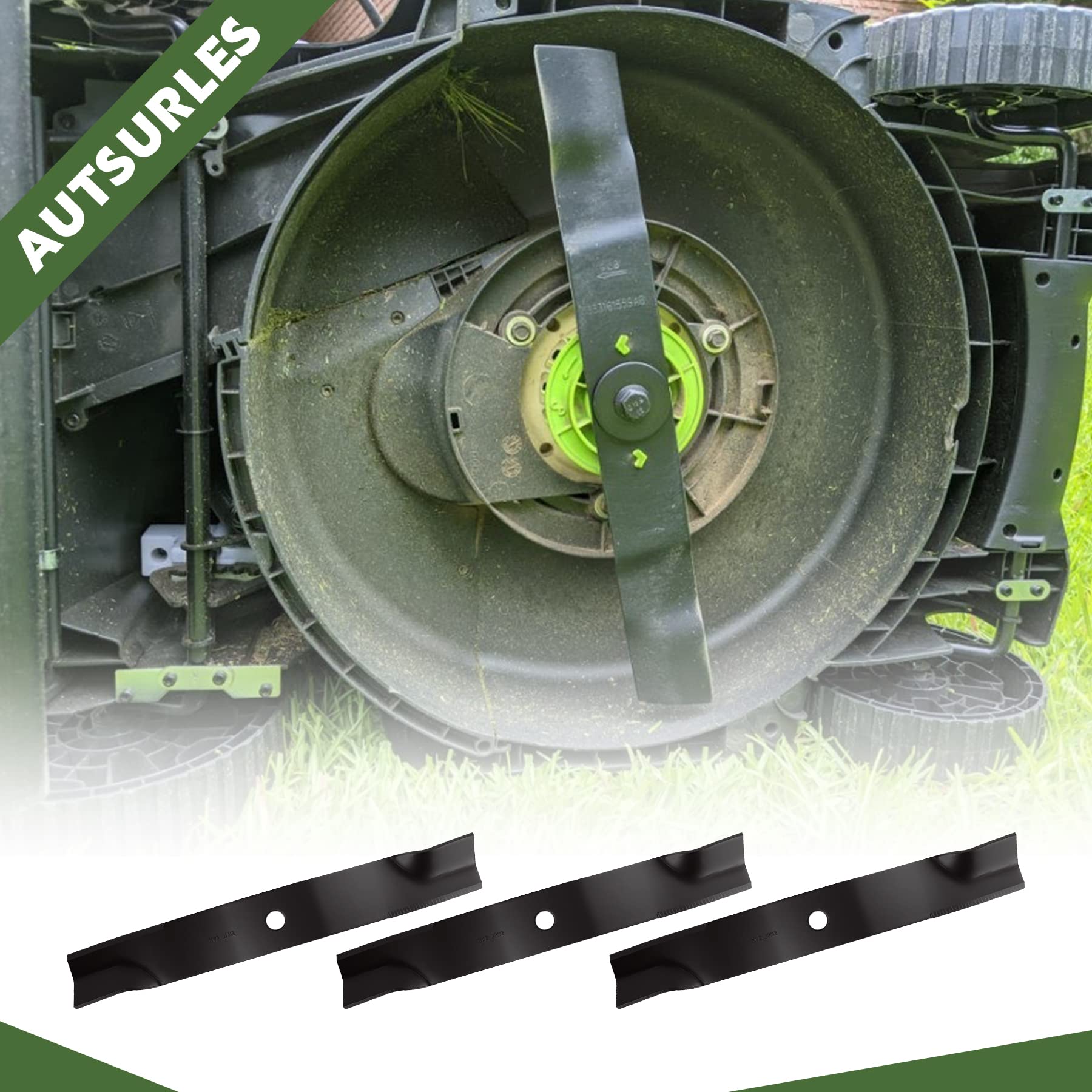 Autsurles blades fit a wide range of John Deere models
