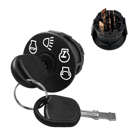 Auttbexly seven-terminal ignition switch for versatile lawn tractor compatibility.