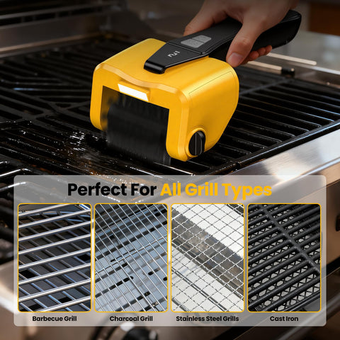 AUXCO grill brush gift-ready packaging for BBQ lovers