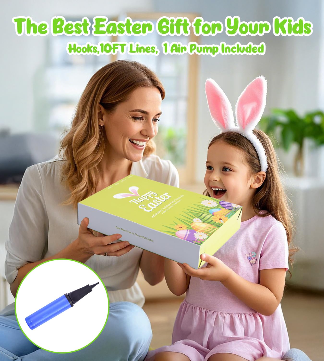 AUYOUNG safe non-toxic materials for kids' Easter play and decor