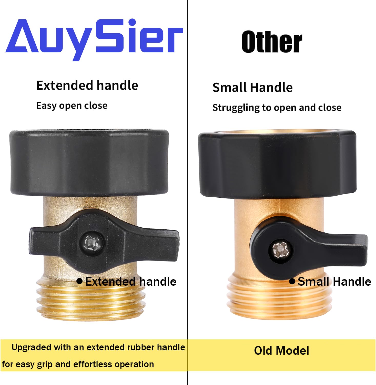 AuySier 3/4 inch fittings provide durable performance and long life
