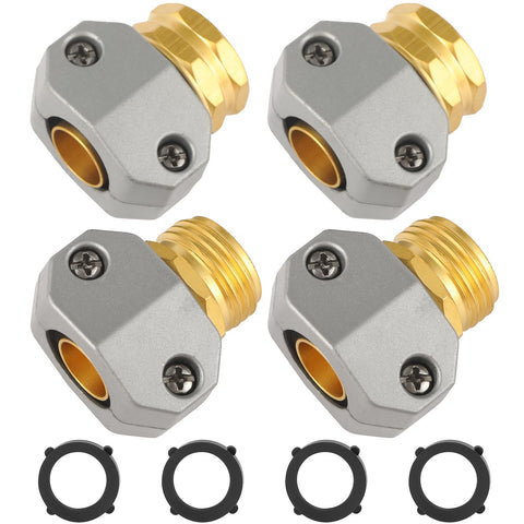 AuySier brass hose repair kit connectors for durable, leak-resistant repairs.