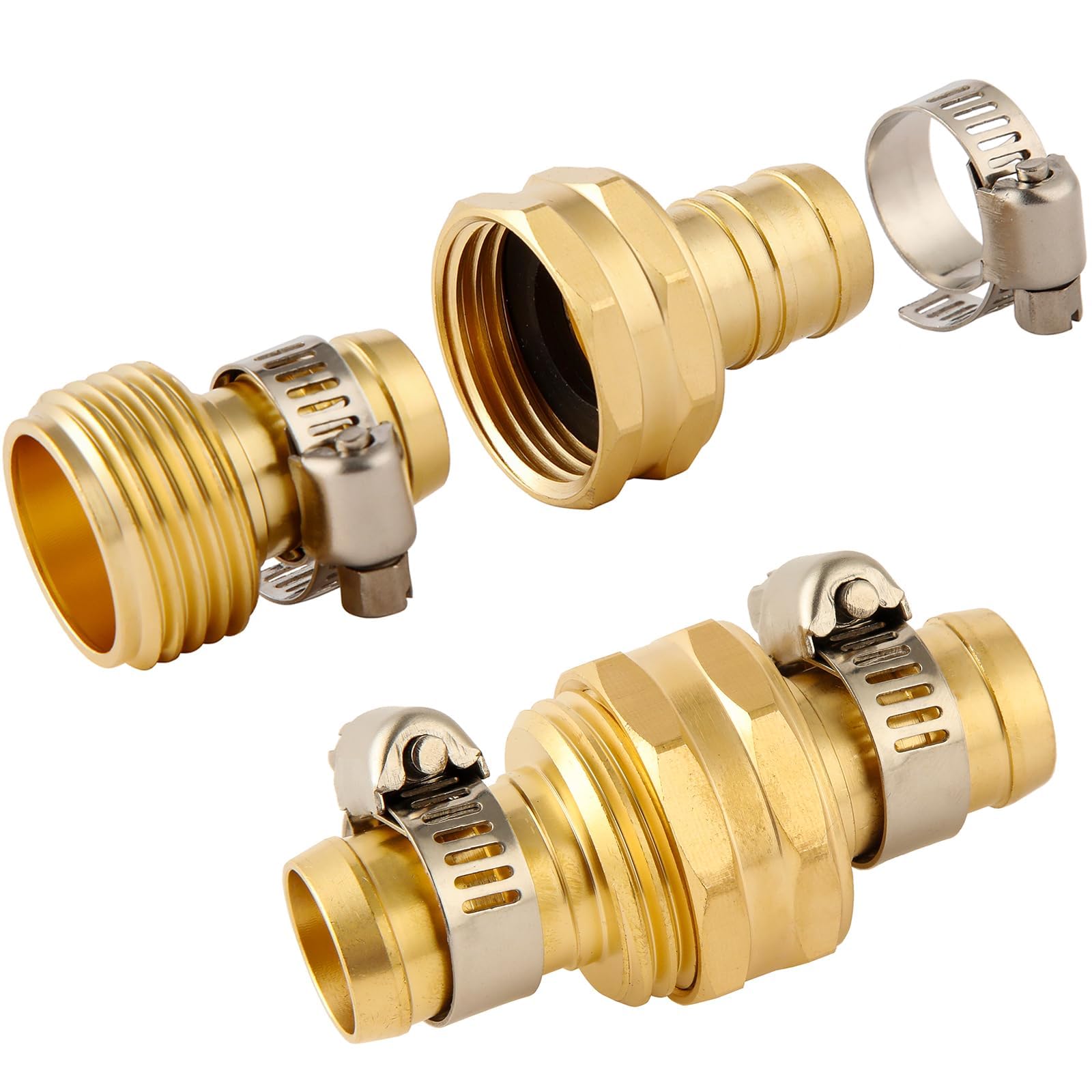 AuySier brass female fittings for secure connections.