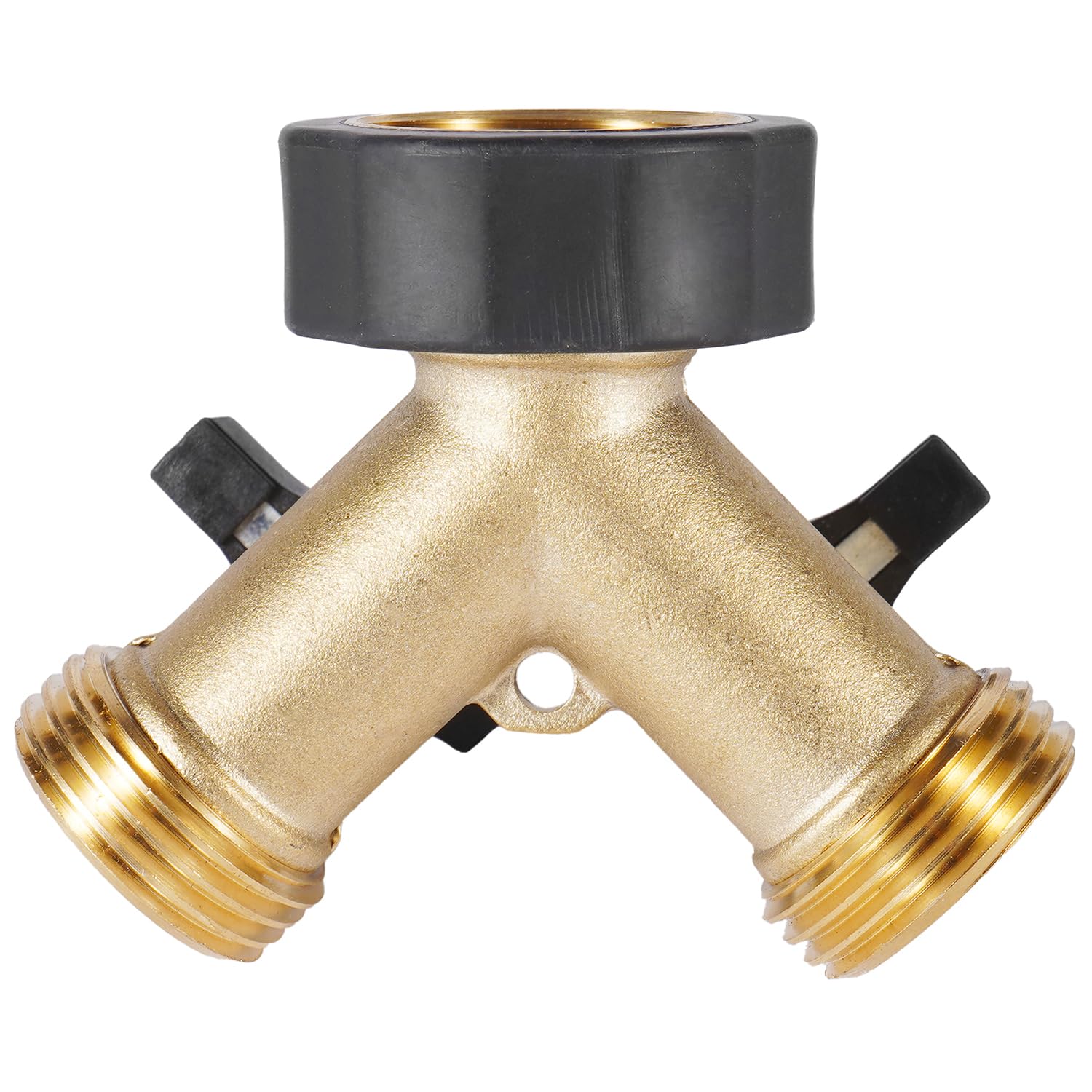 AuySier durable brass construction resists corrosion for outdoor use.