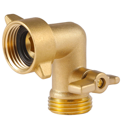AuySier corrosion-resistant hose elbow ensures long-lasting outdoor water connections