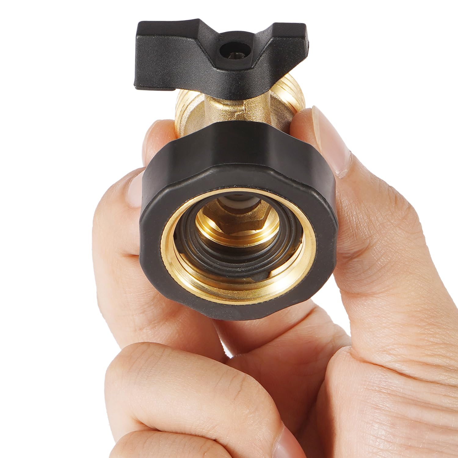 AuySier easy turn valve action for effortless water control