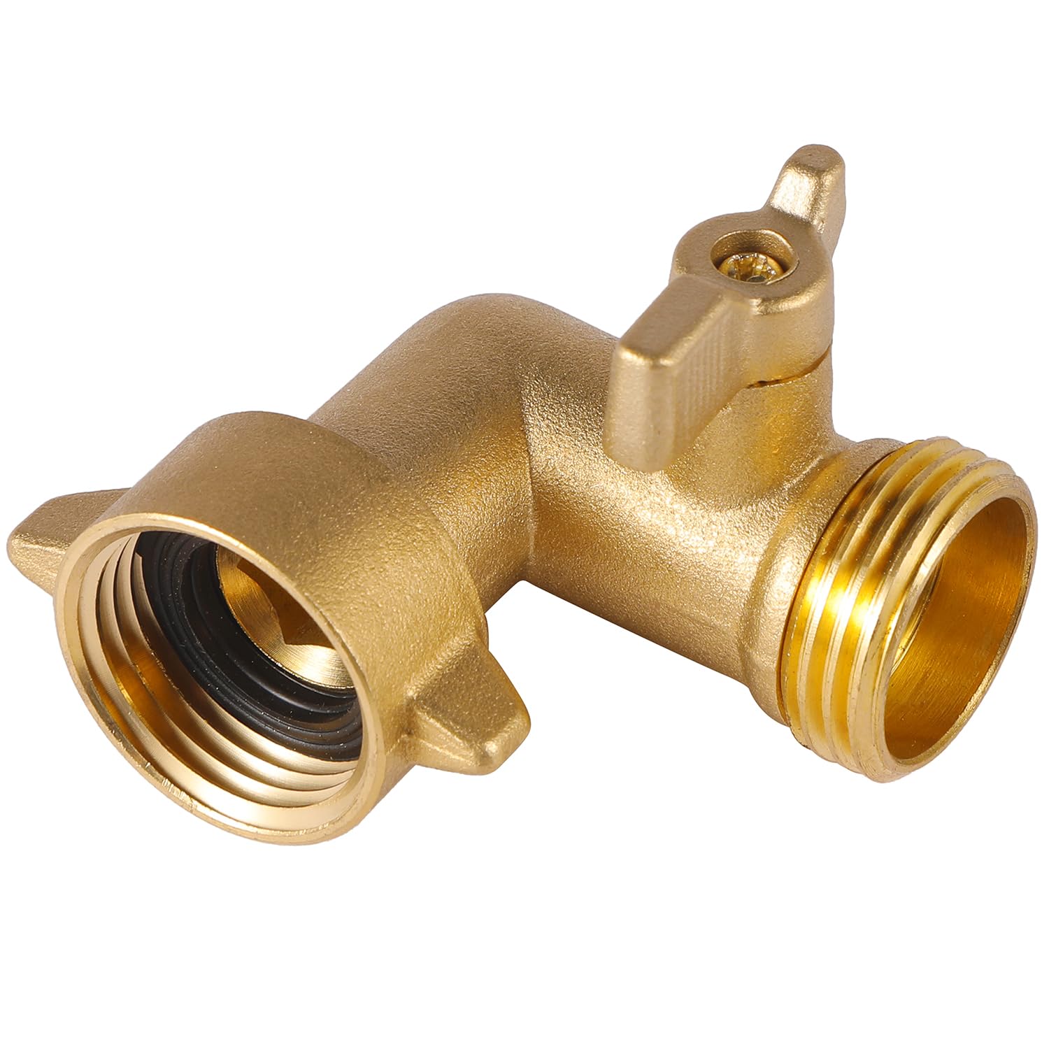 AuySier garden hose attachment with swivel fittings for easy setup.