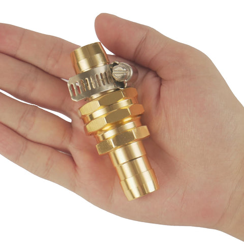 AuySier stainless steel clamps ensuring tight, leak-free hose connections.
